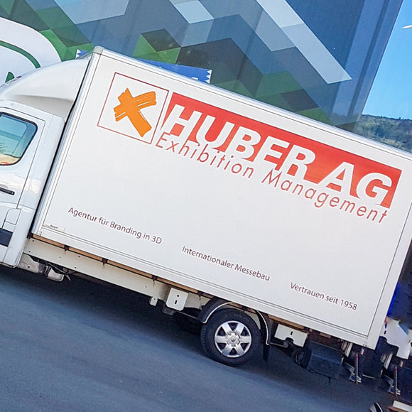 Auto Beschriftungen - Huber AG Exhibition Management Messebau Online Shop